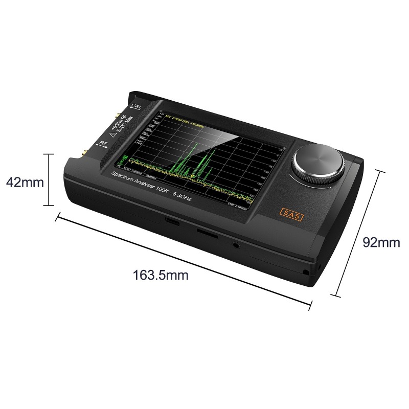 SA5 Hand-Held Multifunctional  - đánh giá và giá Signal Generator Spectrum Analyzer